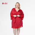 Robe Curto Plus Size Luxo Feminino Soft Premium com Faixa | Elegância, Conforto e Sensualidade - Altiê Intimate