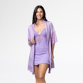 Kit Robe Feminino Luxo Noiva Camisola Renda Confortável - Altiê Intimate