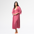 Kit Camisola Robe Longo Sensual Renda Conforto Feminino Luxo - Altiê Intimate