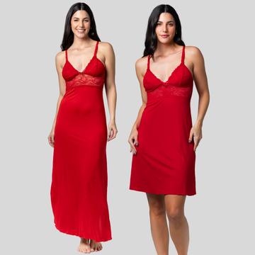 Kit Camisola Amamentação Longa Camisola Gestante Curta