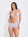 Baby Doll Feminino Romance renda delicada com pingente - Altiê Intimate