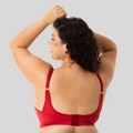 SUTIÃ PLUS SIZE COM BOJO MICROFIBRA CONFORTO SUPORTE - RUBI - Altiê Intimate