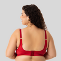 SUTIÃ PLUS SIZE COM BOJO MICROFIBRA CONFORTO SUPORTE - RUBI - Altiê Intimate