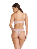 Conjunto Cropped Sexy | Renda Bicolor com Bojo - Altiê Intimate