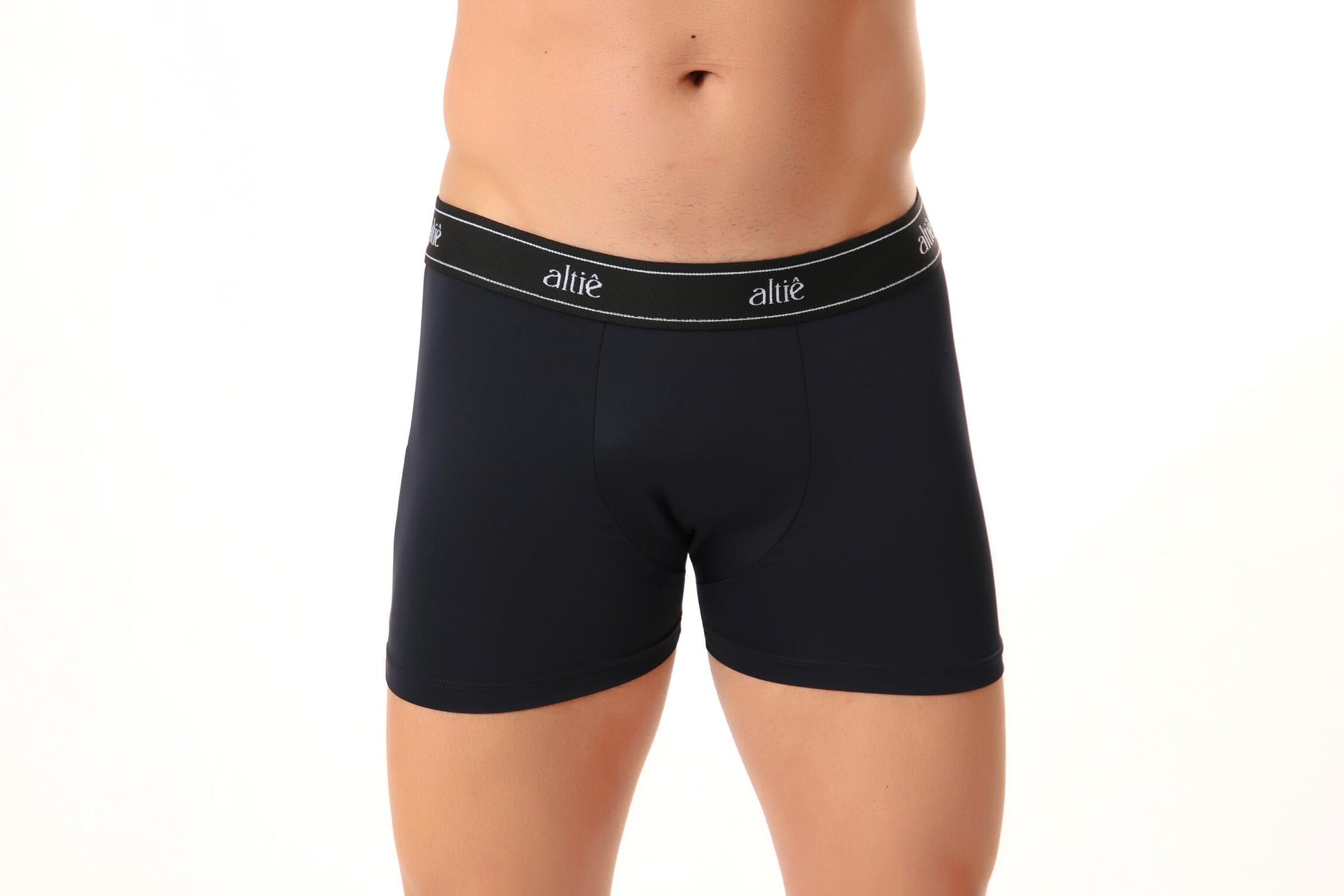 CUECA BOXER BOX MICROFIBRA POLIAMIDA-PRETO - Altiê Intimate