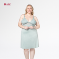 Camisola Plus Size Amamentação Premium Curta com Abertura Frontal | Pós-Parto, Maternidade, Conforto e Toque Soft - Altiê Intimate