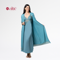 Kit Camisola Longa com Robe Luxo em Renda Feminino – Sensual, Elegante e Confortável - Altiê Intimate