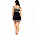 Camisola Curta Feminina em Microfibra Premium com Renda Bicolor Delicada | Altiê - Altiê Intimate