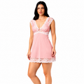 Camisola Curta Feminina em Microfibra Premium com Renda Bicolor Delicada | Altiê - Altiê Intimate