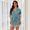 Robe Curto Bicolor Feminino Luxo | Elegância, Conforto e Estilo - Altiê Intimate