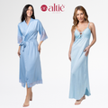 Kit Serenity Luxo – Robe Longo + Camisola Longa em Renda Feminina - Altiê Intimate