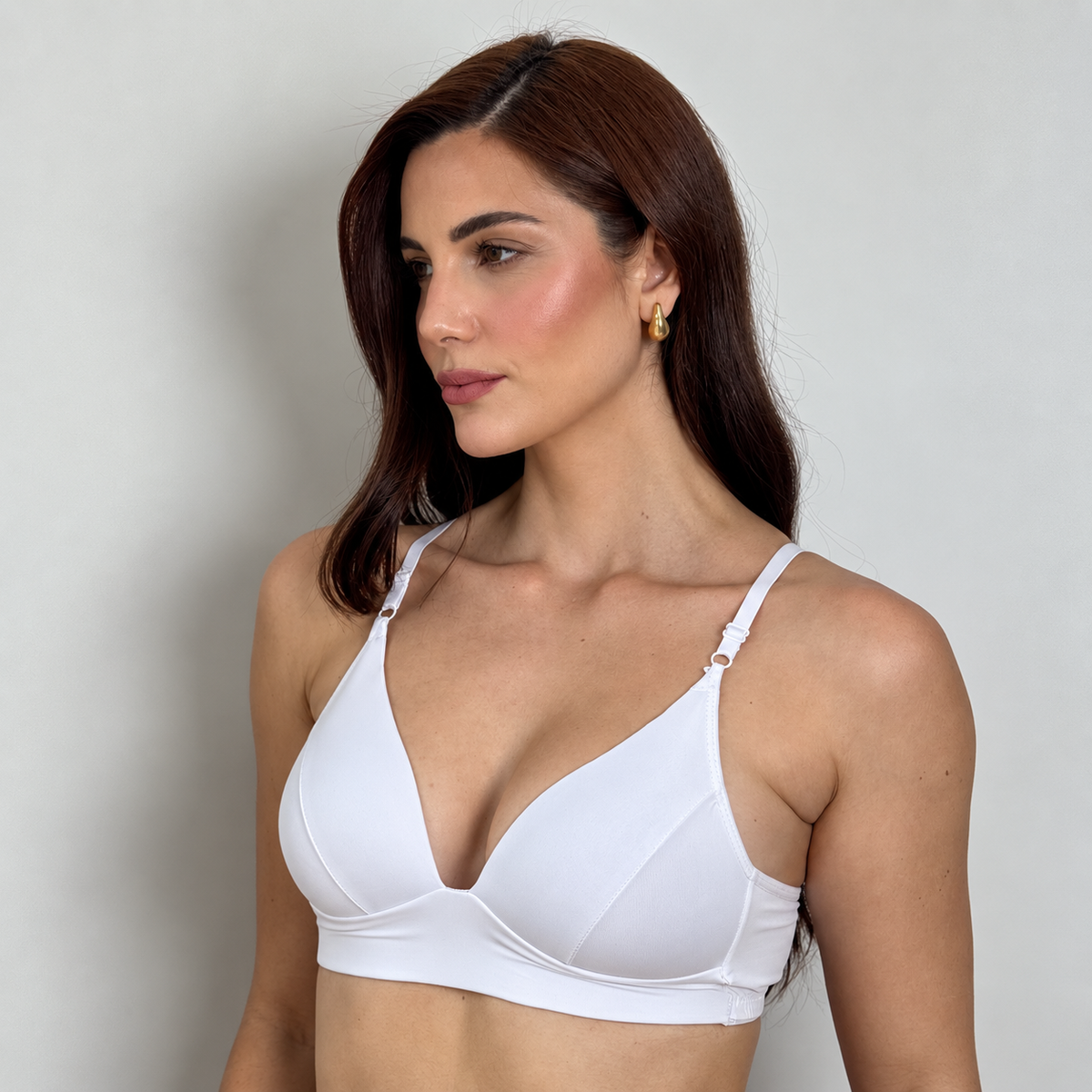 Sutiã Soft Feminino Confortável Não Amassa Sem Aro Com Bojo Leve Premium Sustentação - Altiê Intimate