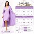 Kit Robe Noiva com Camisola Amamentação Curta Maternidade | Conforto, Elegância e Praticidade - Altiê Intimate